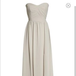 Social Bridesmaids By Dessy - 8159 Dress In Oyster